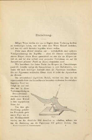 Über die Theorie des Kreisels, 1. Die kinematischen und kinetischen Grundlagen der Theorie