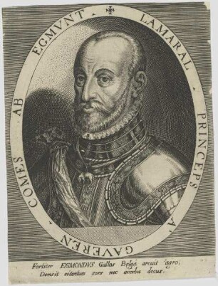 Bildnis des Lamaral Princeps a' Gaveren Comes ab Egmont