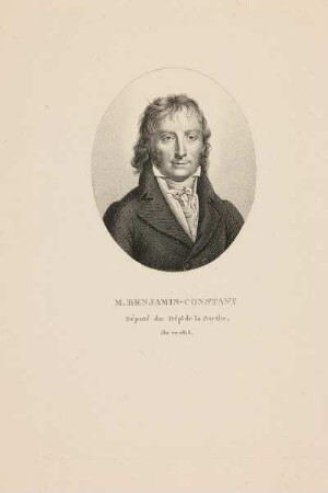 Bildnis des M. Benjamin-Constant