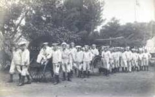 Matrosen der S.M.S. Nürnberg in Nagasaki