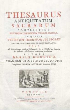 Complectens Partem Alteram Voluminis XXXI.