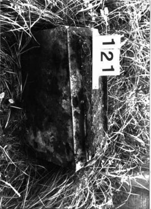 Grabstein 121 (Index: 99897285) Beschreibung: Sockel: Grabstein 121