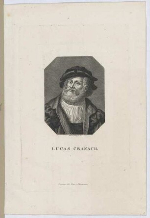 Bildnis des Lucas Cranach
