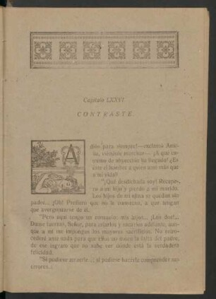 Capítulo LXXVI - Contraste
