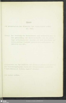 Thesen