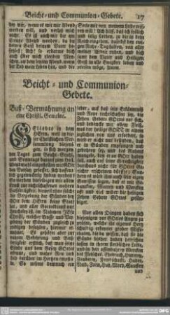Beicht- und Communion-Gebete