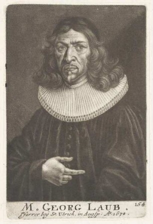 Bildnis des Georg Laub