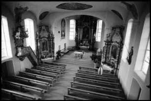 Langenegg: Kirche, innen