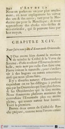 Chapitre XCIV