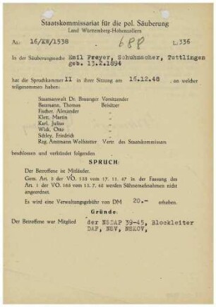 Freyer, Emil