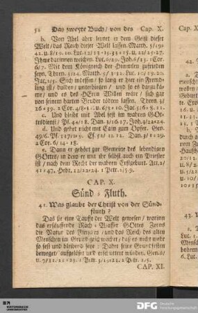 Cap. X. Sünd-Fluth.