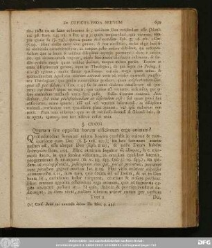 §. CXXXII. Quaenam sint opposita horum officiorum erga animam?