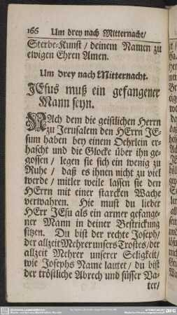 Um drey nach Mitternacht
