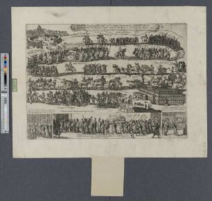 Trasporto funevre del Corpo di Papa Clemente XII