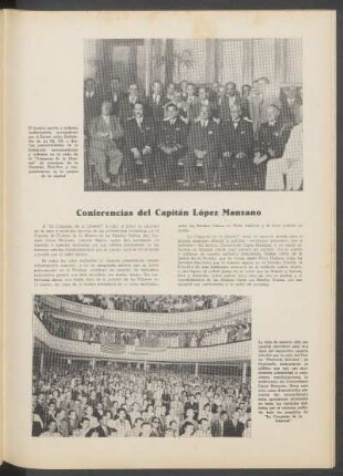 Conferencias del Capitán López Manzano