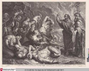 [Moses und die eherne Schlange; Moses and the brazen Serpent]