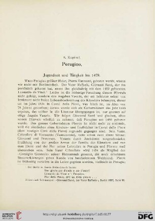 8. Kapitel: Perugino