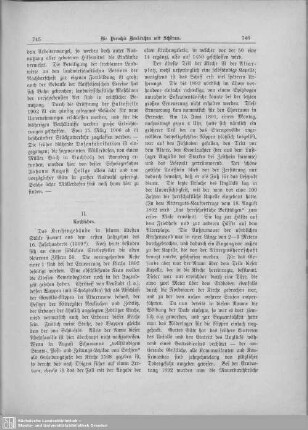 II. Kirchliches