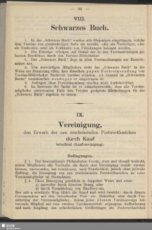 VIII. Schwarzes Buch