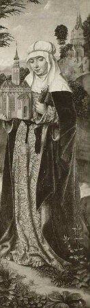 Altarflügel mit der heiligen Elisabeth