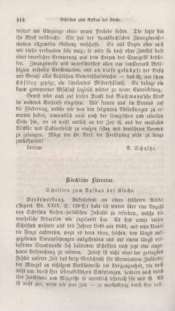 114-182 Kirchliche Literatur