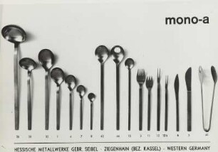 Bestecksatz Serie „mono-a“