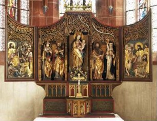 Ersheimer Altarschrein — Festtagsseite