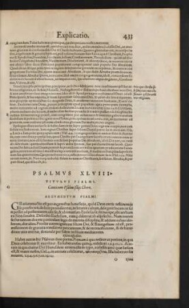 Psalmus XLVIII.