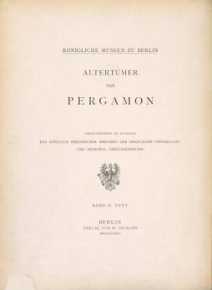 Das Heiligtum der Athena Polias Nikephoros, [1]. Text