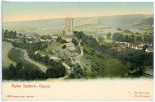 Kösen. Ruine Saaleck