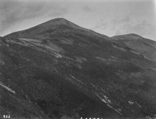 Der Cerro de San Lorenzo : Blick auf einen Berg