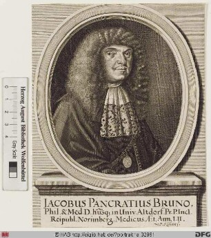 Bildnis Jacob Pancratius Bruno