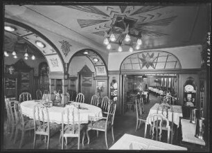 Meißen. Hotel blauer Stern - Speisezimmer