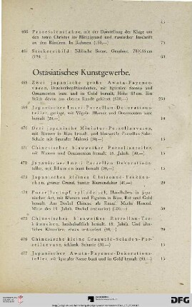 Ostasiatisches Kunstgewerbe (Nr. 468-498)