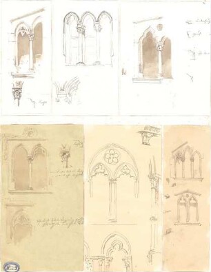 Lange, Ludwig; Lange - Archiv: IV.3 Gotik in Deutschland - Fenster (Ansichten, Details)