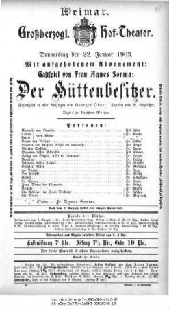Der Hüttenbesitzer