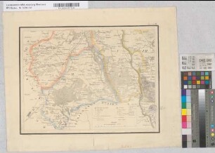 [Topographische Karte des Regierungs-Bezirks Köln]. Section III. [Kreise Lechenich, Rheinbach, Bonn, Sieg-Kreis].