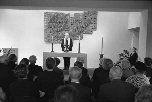 Einsegnung der Kapelle des Altenstifts der Richt-Wohnanlage in Durlach