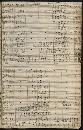 Dies irae; V (4), orch, org; e-Moll