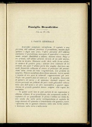 Famiglia Demodicidae
