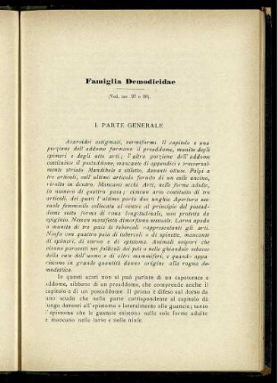 Famiglia Demodicidae