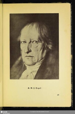 G. W. F. Hegel