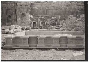 Südbassin, Baalbek: Nordseite