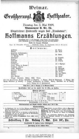 Hoffmanns Erzählungen