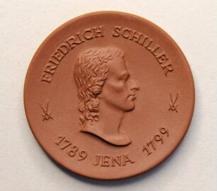 Gedenkmedaille zur Fertigstellung des Universitätshochhauses der Friedrich-Schiller-Universität Jena