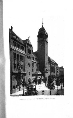 Gemeinde-Doppelschule Sybelstrasse. Charlottenburg