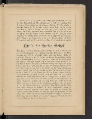 Attila, die Gottes-Geißel.