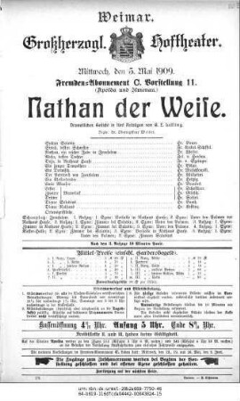 Nathan der Weise