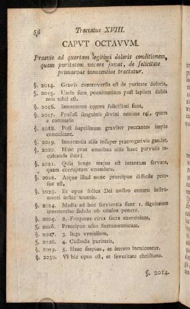 58-73, Caput Octavum. Praevie ad quartum legitimi doloris conditionem, ...