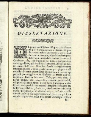 Dissertazione.